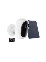 Reolink Caméra réseau Argus 2E Panneau solaire 2 inclus + 64 Go MicroSD