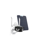 Reolink Duo 2 Kamera with Solar V2, wetterfeste 4K WLAN Dual-Kamera 180°