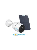 Reolink GO Plus Solarpanel V2+SIM 24M, Smarte wetterfeste Kamera über 4G, kabellos