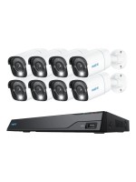 Reolink Kits de surveillance NVS16-8MB8 4K PoE avec 8 caméras et 4TB