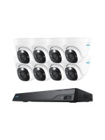 Reolink Kits de surveillance NVS16-8MD8 4K PoE avec 8 caméras