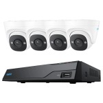 Reolink Kits de surveillance NVS8-5MD4 Dôme, disque dur de 2TB inclus