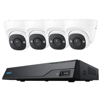 Reolink NVS8-5MD4 2K+ System with 4 Kameras, 8-Kanal 12MP Überwachungskamerasystem Reolink NVS8-5MD4 2K+ System with 4 Kameras, 8-Kanal 12MP Überwachungskamerasystem