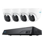 Reolink NVS8-8MD4 4K System mit 4 Kameras, 8-Kanal 4K Überwachungskamerasystem