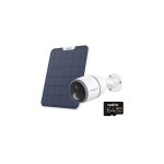 Reolink Caméra 4G/LTE G340 panneau solaire et MicroSD de 64 Go inclus
