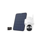 Reolink Argus B440 4K+ PT Kamera +Sol,64GB, 4K Kamera mit Solar, 64 Gb SD weiss