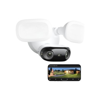 Reolink Floodlight F751W 180° WiFi Kamera, 4K smarte wetterfeste Dual Kamera white