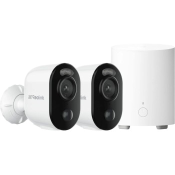 Reolink Home Hub Mini B330 Security System, 2x Argus B330 + 1x Home Hub Mini