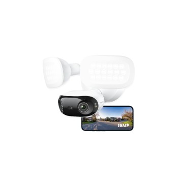 Reolink Floodlight F760P PoE Kamera, 16MP smarte wetterfeste Dual Kamera white Reolink Floodlight F760P PoE Kamera, 16MP smarte wetterfeste Dual Kamera white