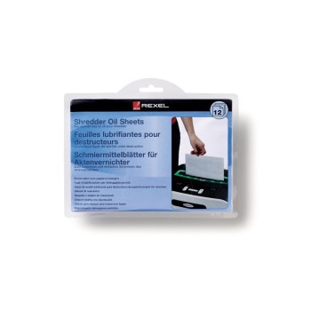 Rexel Ölblätter pour Destructeur de document, Inhalt: 12 Stück Rexel Ölblätter pour Destructeur de document, Inhalt: 12 Stück