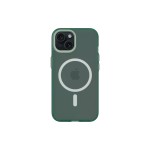 Rhinoshield Coque arrière JellyTint MagSafe iPhone 15 Moody Green