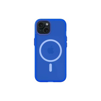 Rhinoshield Coque arrière JellyTint MagSafe iPhone 15 Cyber Blue Rhinoshield Coque arrière JellyTint MagSafe iPhone 15 Cyber Blue