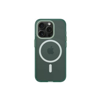 Rhinoshield Coque arrière JellyTint MagSafe iPhone 15 Pro Moody Green Rhinoshield Coque arrière JellyTint MagSafe iPhone 15 Pro Moody Green