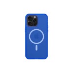 Rhinoshield Coque arrière JellyTint MagSafe iPhone 15 Pro Max Cyber Blue