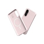 Rhinoshield Coque arrière Solidsuite MagSafe Galaxy A56 5G Raspberry Sorbet