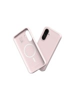 Rhinoshield Coque arrière Solidsuite MagSafe Galaxy A56 5G Raspberry Sorbet