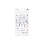 Rico Design Gelsticker Buchstaben, 10x19cm, 1 Blatt,