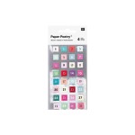 Rico Design Sticker Zahlen 0-31, 4 Blatt