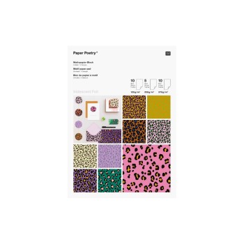 Rico Design Motivblock A4 Leo, 25 Blatt. Rico Design Motivblock A4 Leo, 25 Blatt.