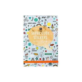 Rico Design Album d’autocollants Super Cool 20 feuilles, menthe Rico Design Album d’autocollants Super Cool 20 feuilles, menthe