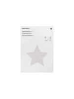 Rico Design Papier transparent Étoiles A4, 113 g/m², 1 Pièce/s, Or