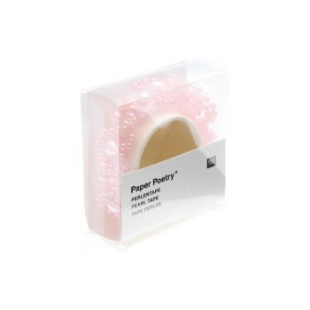 Rico Washi Tape Perlen, rosé, 1.9 x 50 cm Rico Washi Tape Perlen, rosé, 1.9 x 50 cm