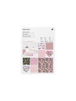 Rico Motivpapierblock La Vie En Rose, FSC Mix