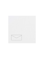 Rico Design Paper Poetry Essentials Enveloppe DL Blanc éclatant