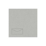 Rico Design Enveloppe Paper Poetry Essentials DL Argent, 50 pièces