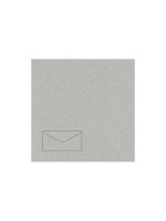 Rico Design Enveloppe Paper Poetry Essentials DL Argent, 50 pièces