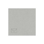 Rico Design Paper Poetry Essentials Enveloppe C6 Argent, 50 pièces