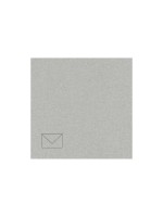 Rico Design Paper Poetry Essentials Enveloppe C6 Argent, 50 pièces