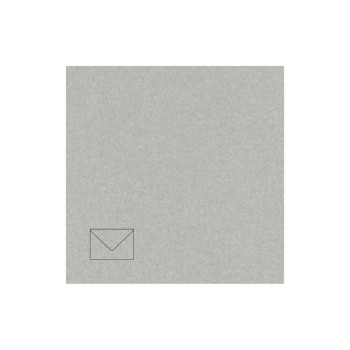 Rico Design Paper Poetry Essentials Enveloppe C6 Argent, 50 pièces