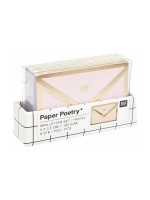 Rico Design Mini Letter Set Pastel 3.5 cm,5 cm, 8 enveloppes