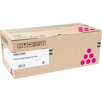 RICOH Toner M C240, magenta, 4'500S. @5%,, for M C240/P C200W RICOH Toner M C240, magenta, 4'500S. @5%,, for M C240/P C200W