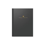 rido idé Agenda hebdomadaire Design Line Coeur, 2026, Noir