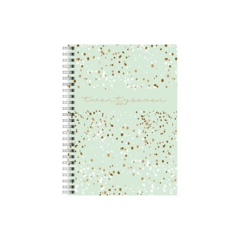 rido idé Agenda hebdomadaire Timing 1 2027 Confetti, A5, plastique