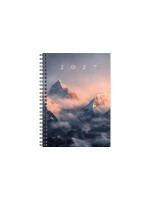 rido idé Agenda hebdomadaire Timing 1 2027 Mountain, A5, papier