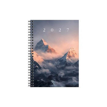 rido idé Agenda hebdomadaire Timing 1 2027 Mountain, A5, papier