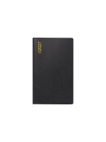 rido idé Agenda tascabile Mod. uni-planer 2027 A6 plastique, noir