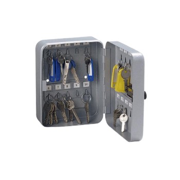 RIEFFEL Schlüsselkasten VT silver, VT-SK20Z 20x16x8cm, 20 Haken RIEFFEL Schlüsselkasten VT silver, VT-SK20Z 20x16x8cm, 20 Haken