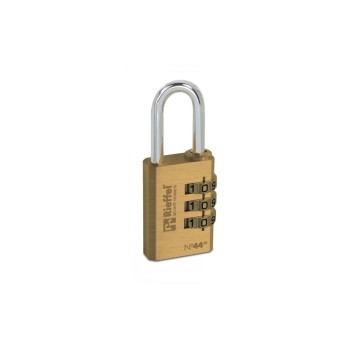 Rieffel Messing Zahlenschloss klein, 3-stelliger Zahlencode Rieffel Messing Zahlenschloss klein, 3-stelliger Zahlencode