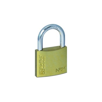 Rieffel Vorhängeschloss Messing Nr. 5 SB, Grösse 40x24mm Rieffel Vorhängeschloss Messing Nr. 5 SB, Grösse 40x24mm