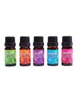 Rio Kits d’huile parfumée Wellbeing Essential Oil 5 x 10 ml
