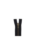 Riri Jeans-Reissverschluss, 14 cm, Schwarz, Geschlossen, Metal 6
