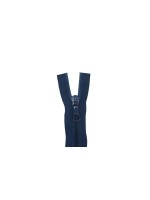 riri mayer Fermeture éclair Decor 6E TB Longueur: 65 cm, bleu marine