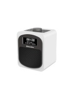 Roadstar TRA-886+ Portabler DAB Radio, DAB+/UKW Radio, white, 10 Senderspeicher