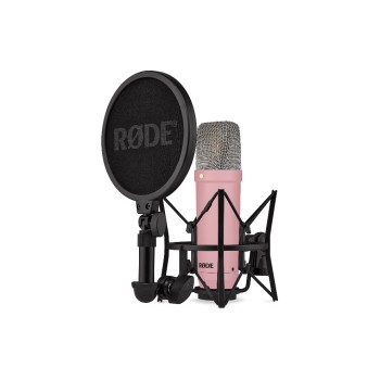 Rode Microphone à condensateur NT1 Signature Series Pink Rode Microphone à condensateur NT1 Signature Series Pink