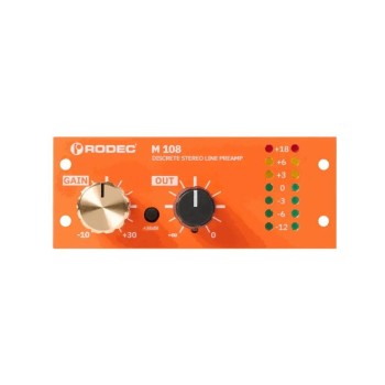 Rodec M 108 Orange, gain de 70 dB, stéréo Rodec M 108 Orange, gain de 70 dB, stéréo