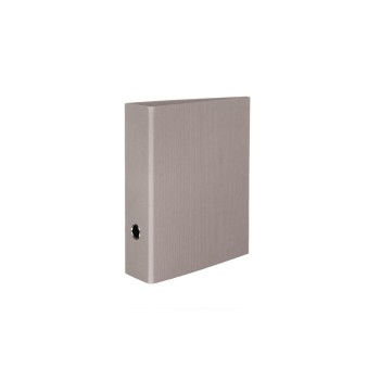 Rössler Ordner S.O.H.O. Taupe, with Hebelmechanik, 8.5 cm